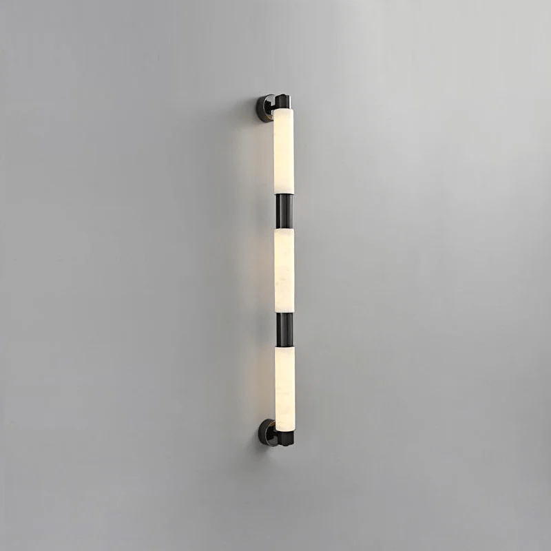 Eurthaeth Alabaster Brass Wall Light