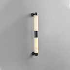 Eurthaeth Alabaster Brass Wall Light