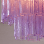 Aurora Ceiling Lamp Pink Waterfall Style