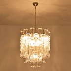 Aurora Chandelier Murano Glass Floral Cascade