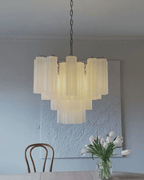 Aurora Chandelier Murano Glass Tiered