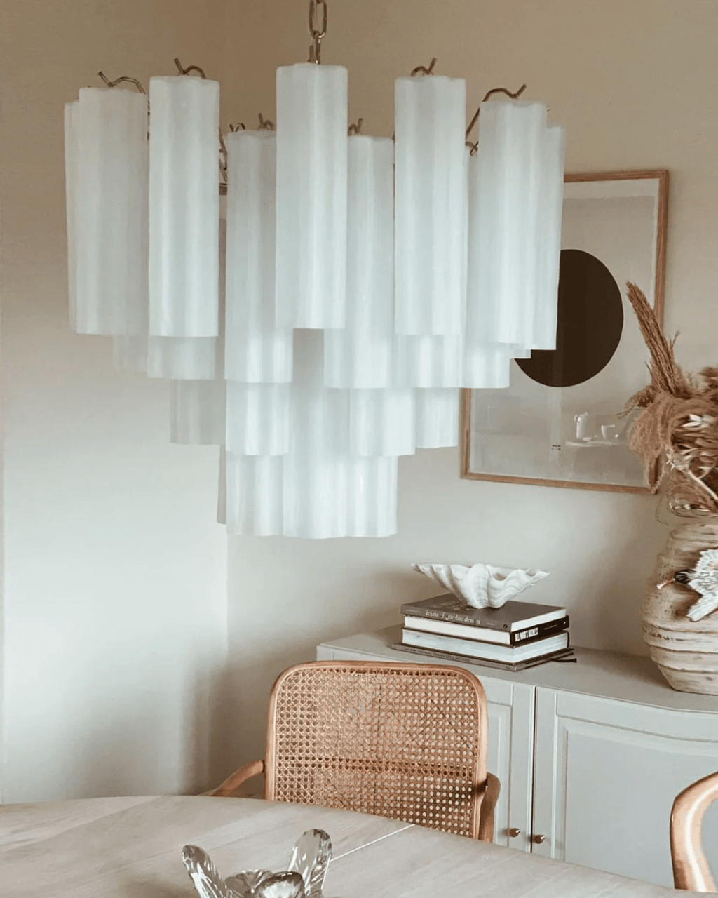 Aurora Chandelier Murano Glass Tiered