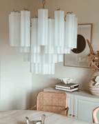 Aurora Chandelier Murano Glass Tiered