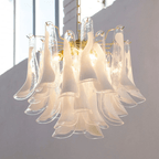 Aurora Chandelier Murano Glass Tiered Italian
