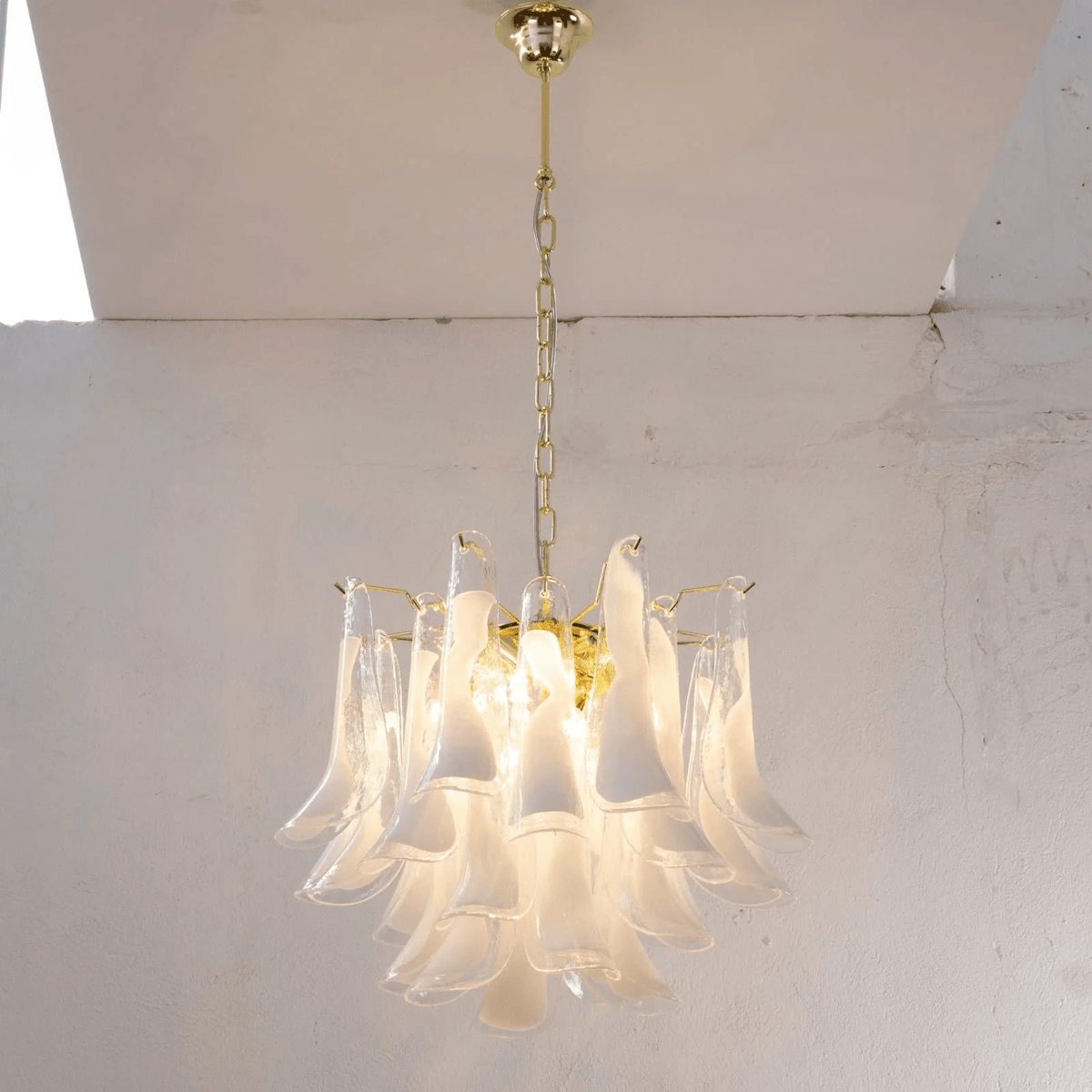 Aurora Chandelier Murano Glass Tiered Italian