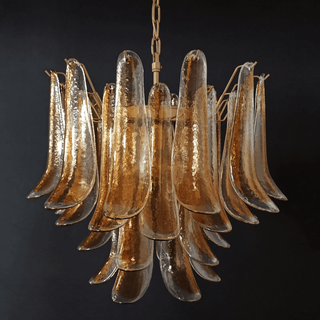Aurora Chandelier Murano Glass Tiered Italian