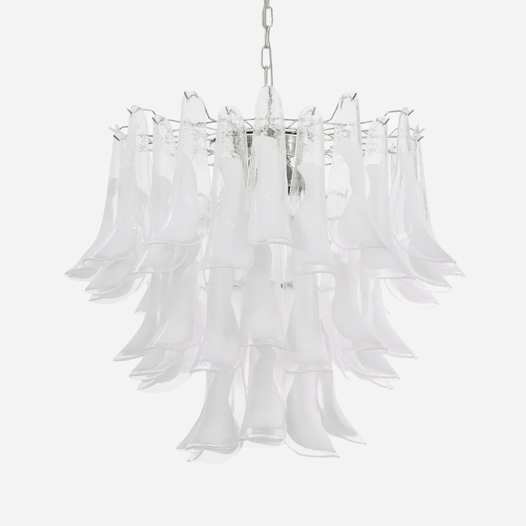 Aurora Chandelier Murano Glass Tiered Italian