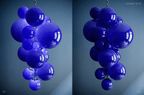 Aurora Chandelier Murano Glass Grape Cluster Art Deco