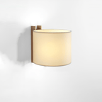 Aura Minimalist Fabric Wall Light