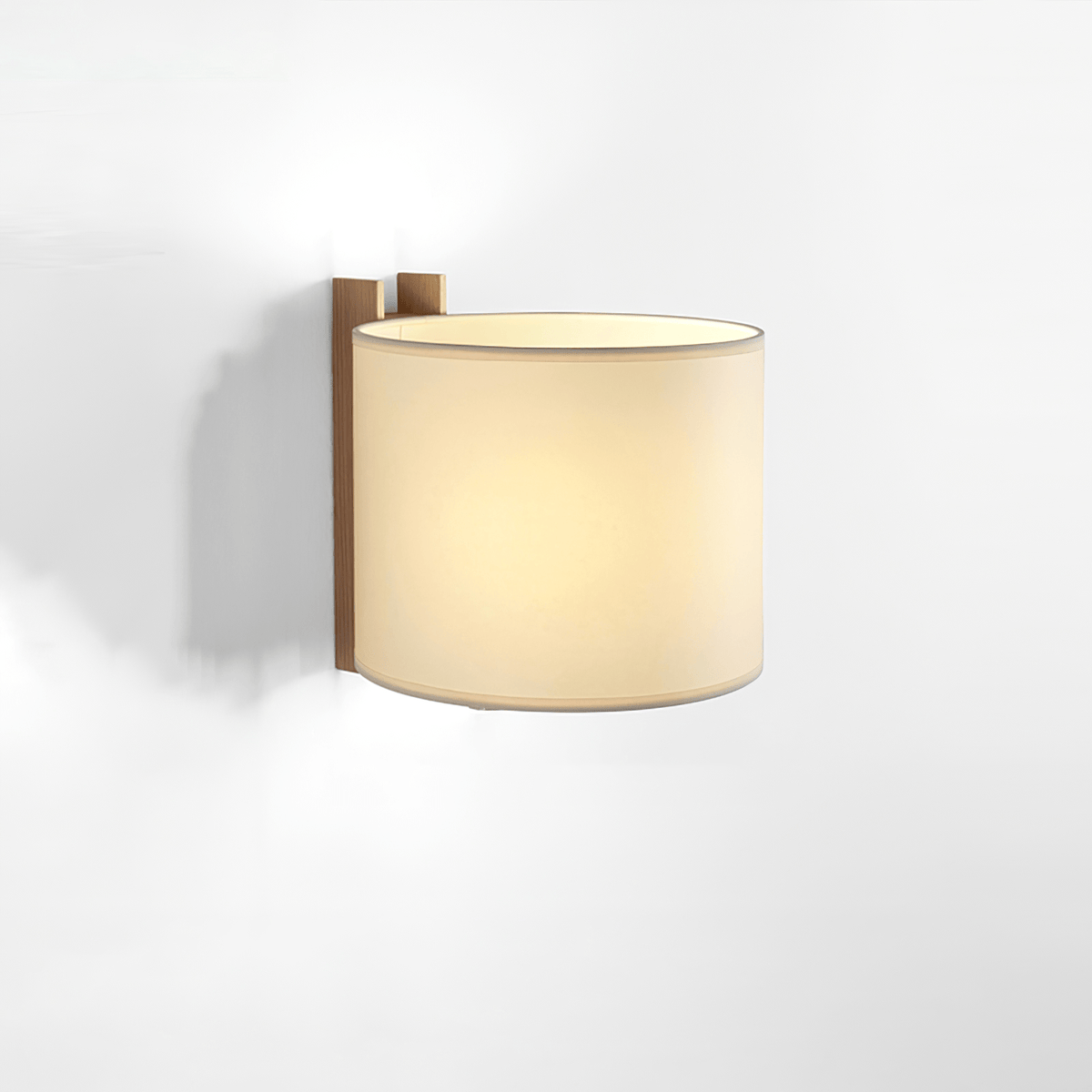 Aura Minimalist Fabric Wall Light