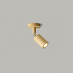 Solara Ceiling Lamp Natural Wood Beam with Spotlight - image 30