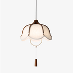 Lustra Pendant Lamp Lantern Modern Fabric