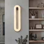 Aurea Modern Alabaster Wall Light
