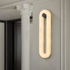 Aurea Modern Alabaster Wall Light
