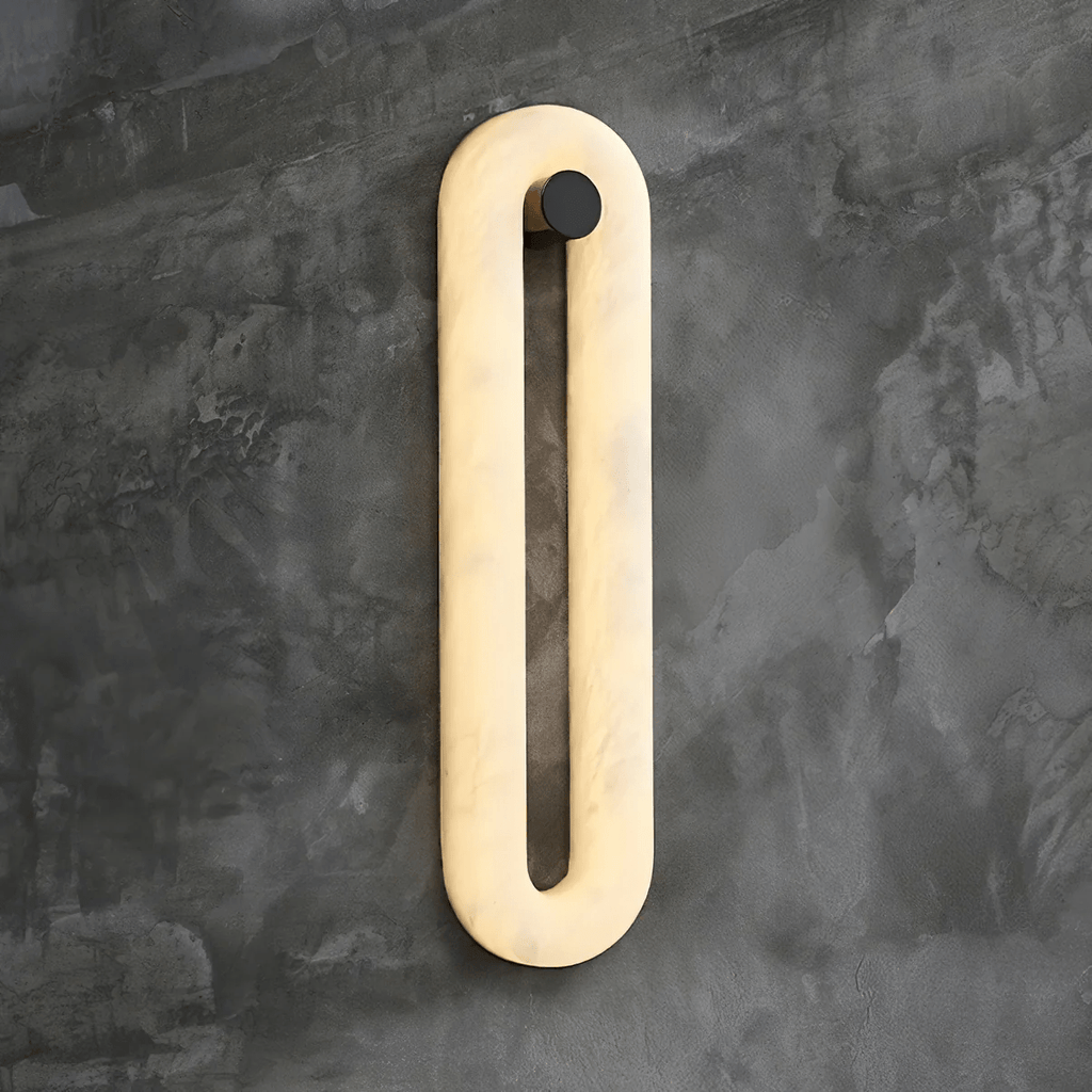 Aurea Modern Alabaster Wall Light