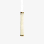 Lira Cylindrical Alabaster Pendant Light