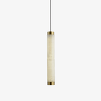 Lira Cylindrical Alabaster Pendant Light