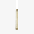Lira Cylindrical Alabaster Pendant Light