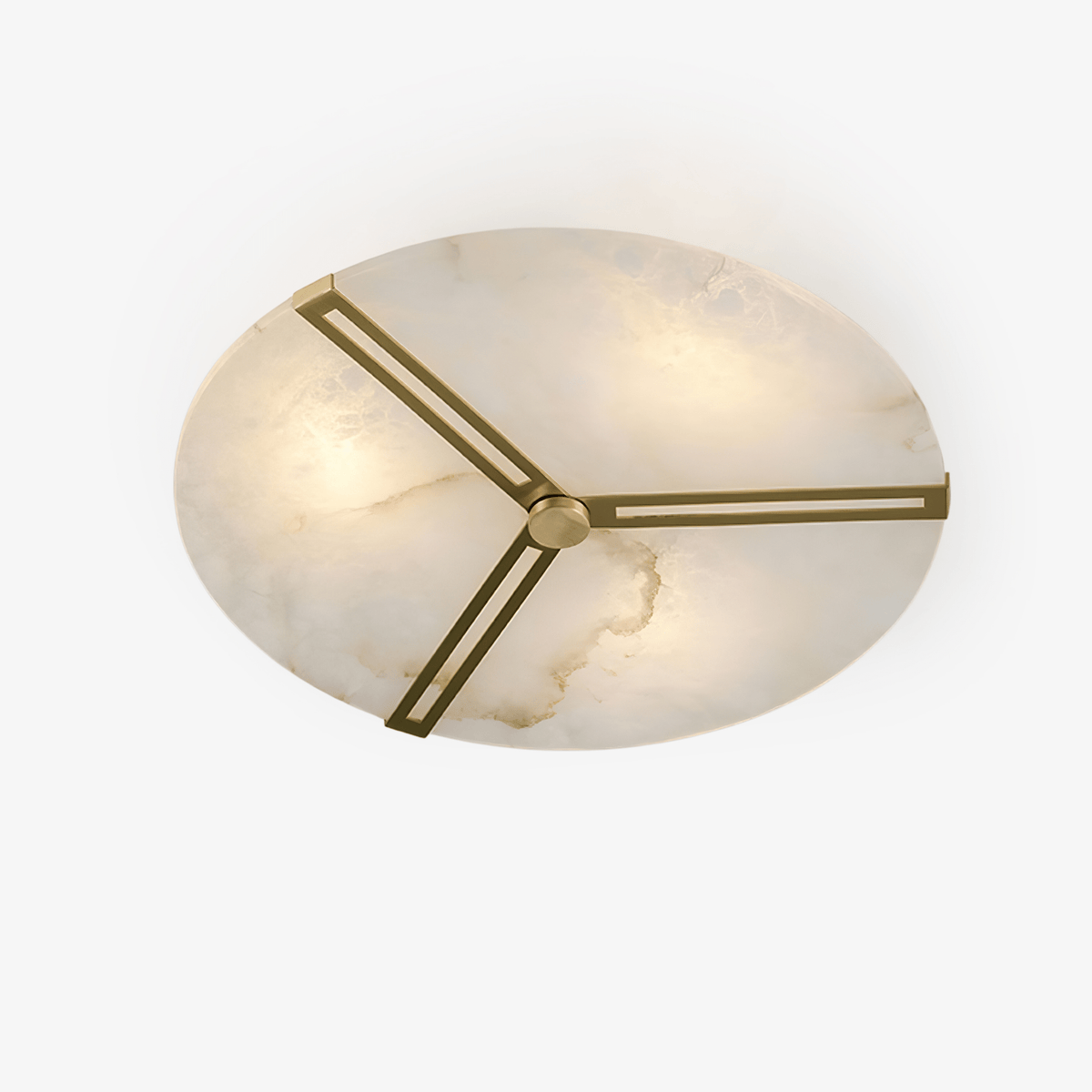 Aveline Alabaster Flush Mount Ceiling Light