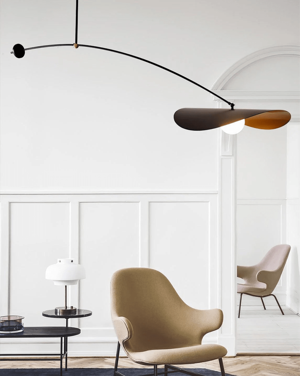 Arcflow Dynamic Curve Pendant Light