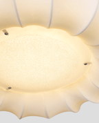Cloudelle Modern Fabric & Wood Ceiling Light