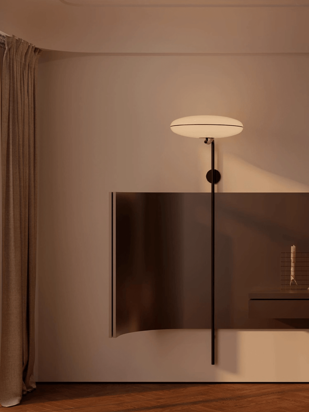 Arc Modern Metal Wall Light