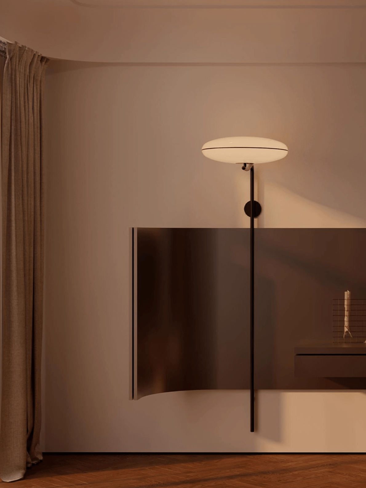 Arc Modern Metal Wall Light