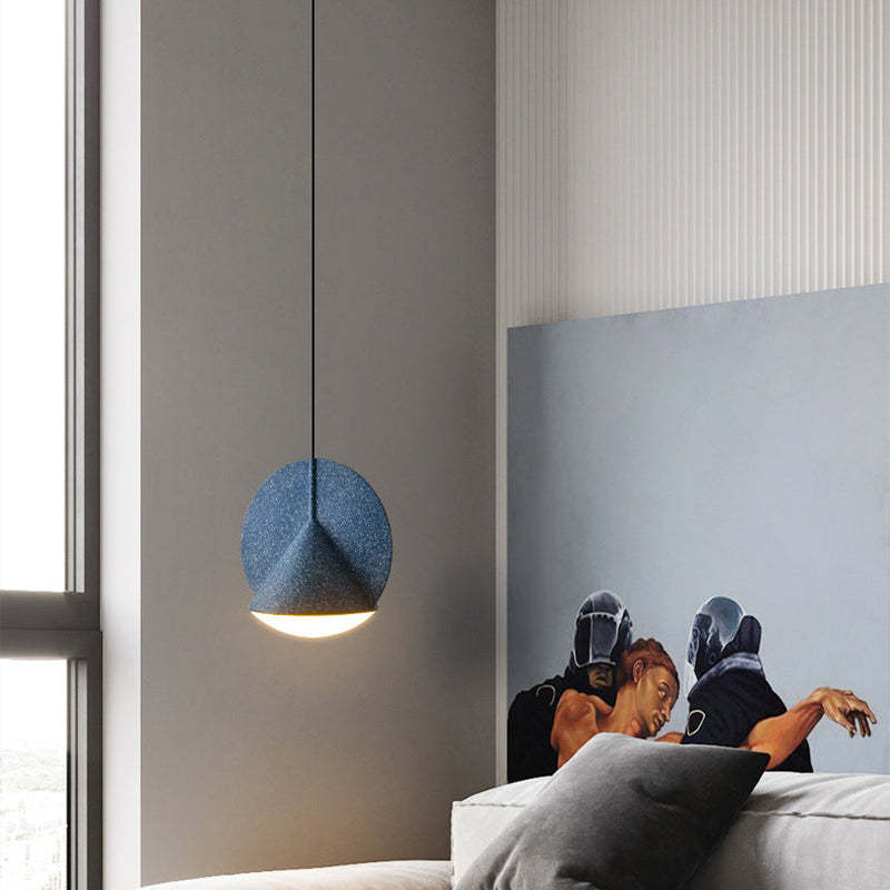 Arisha Modern LED Colorful Shade Hanging Pendant Light