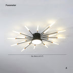 Arisha Modern Home Decoration Fireworks LED Ceiling Light - image 7