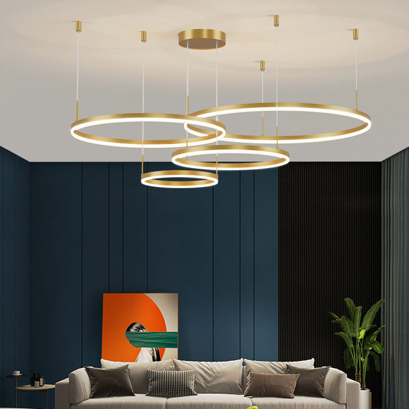 Arisha Modern Pendant Light Tir-Circle - image 16
