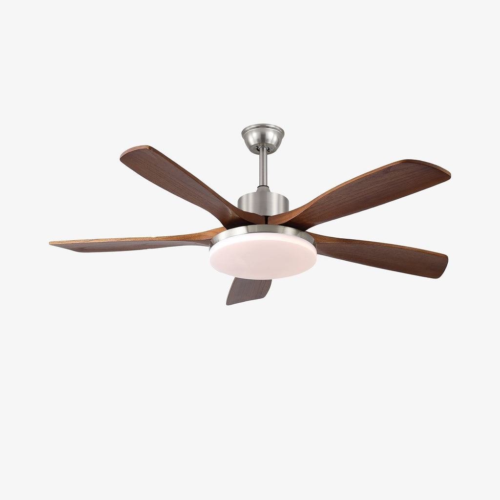 Orvian Modern Wood Ceiling Fan Light