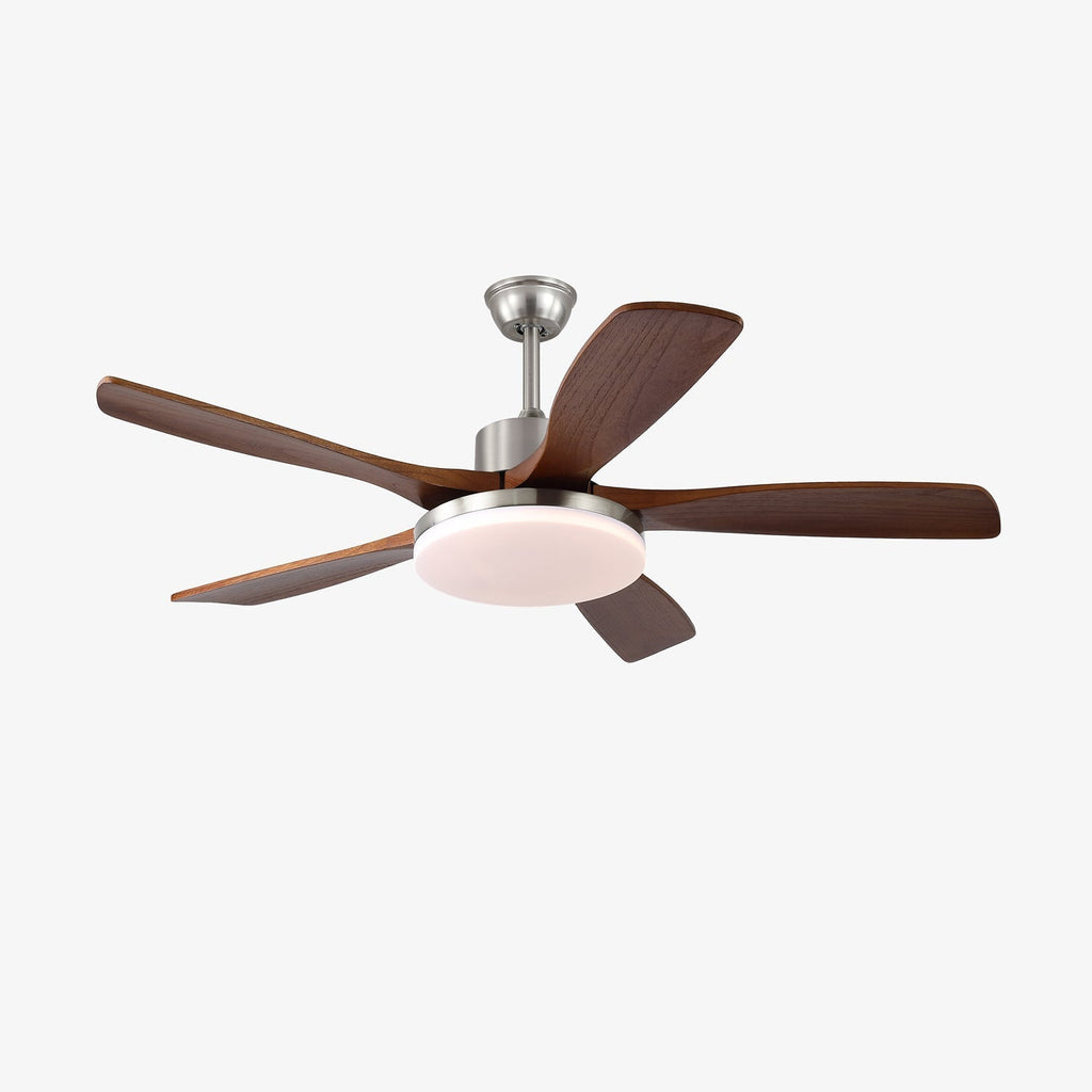 Orvian Modern Wood Ceiling Fan Light