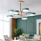 Arisha Art Deco Pendant Light Wood