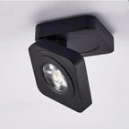 Arisha Modern LED Flush Mount Ceiling Light Black White Living Room Dining Room