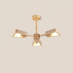 Hedra  Travertone  Geometric  Chandelier