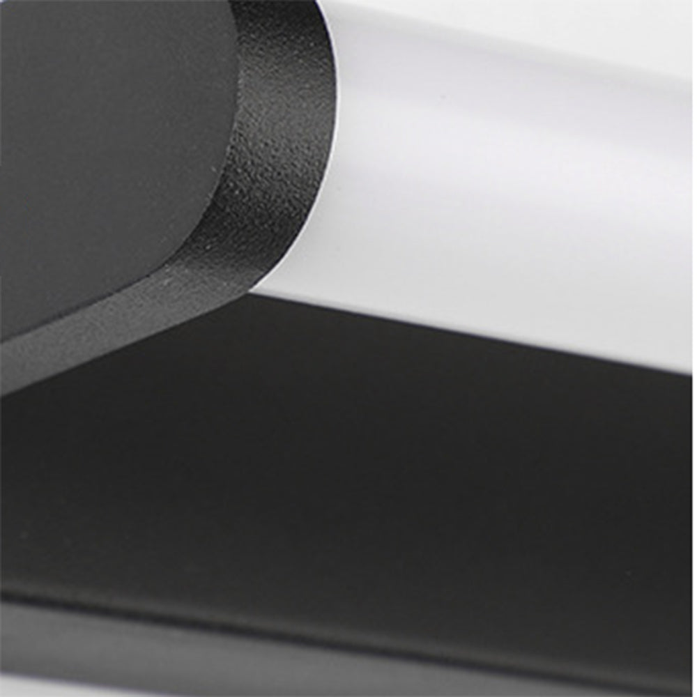 Arisha Minimalist Linear Cylindrical Acrylic Wall Lamp Bathroom