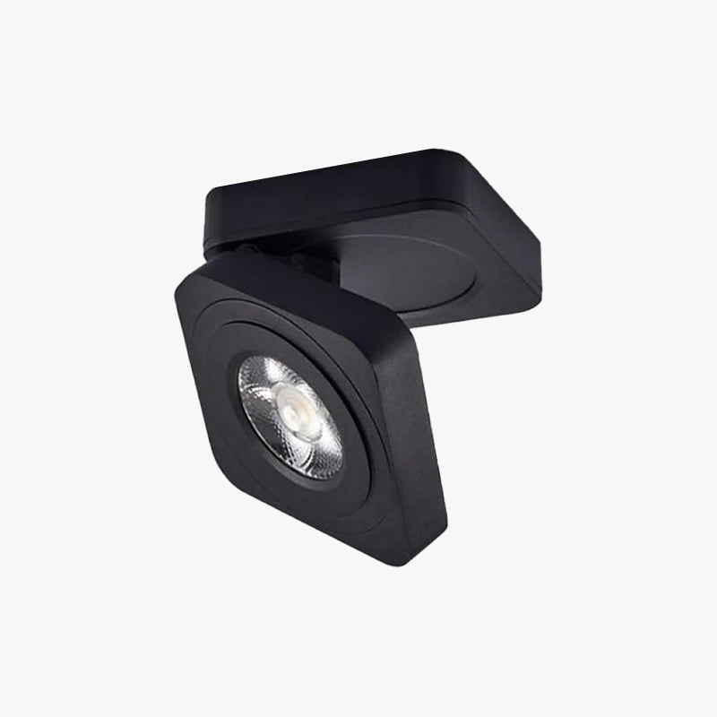 Arisha Modern LED Flush Mount Ceiling Light Black White Living Room Dining Room