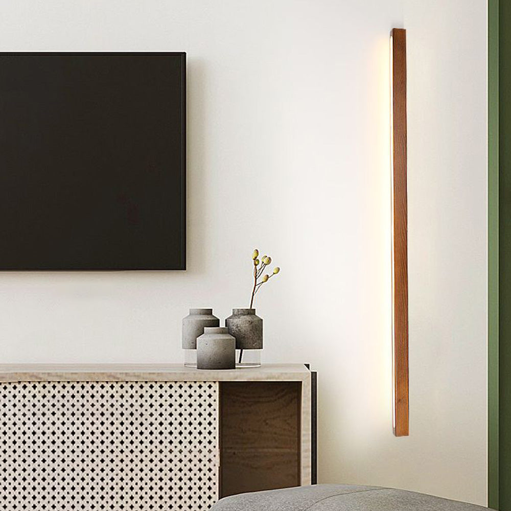 Muto Wall Lamp Linear Wood - Letslighting