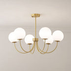 Valentina Modern Ball Bubble Glass Chandelier