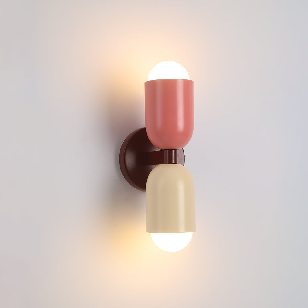 Valentina Modern Art Decoration Double-Headed Colorful Wall Light - image 9