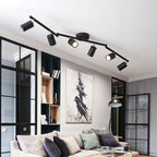 Arisha Cylindrical Modern LED Semi Flush Mount Spotlight
