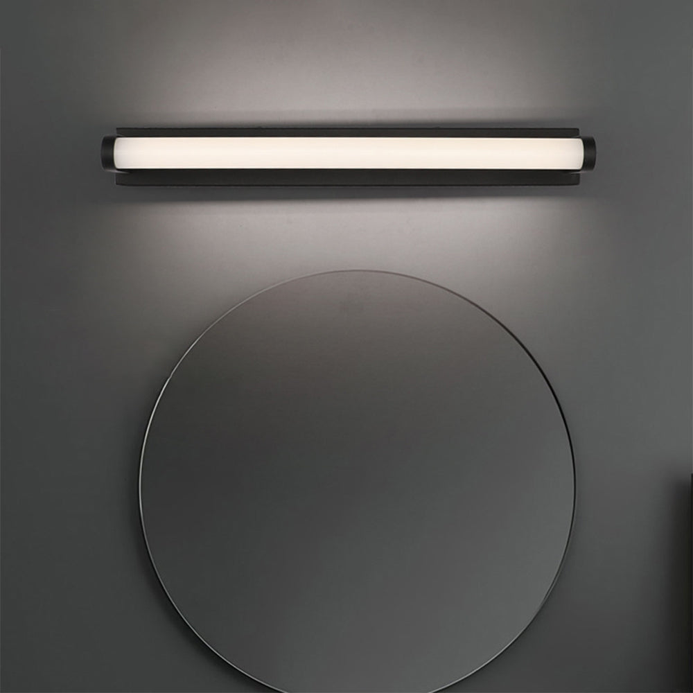 Arisha Minimalist Linear Cylindrical Acrylic Wall Lamp Bathroom