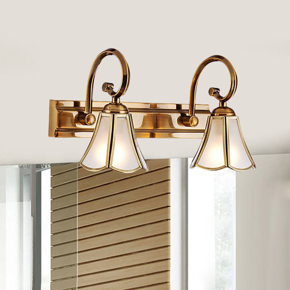 Ray Wall Lamp Vintage Flower Glass Kitchen