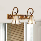 Ray Wall Lamp Vintage Flower Glass Kitchen