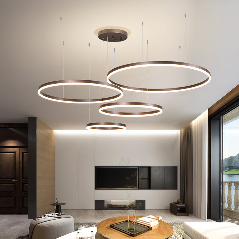 Arisha Modern Pendant Light Tir-Circle - image 6