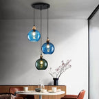 Valentina Pendant Light Water Ripple Cluster, 3 Head