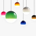 Valentina Colorful Glass Bubble Pendant Light