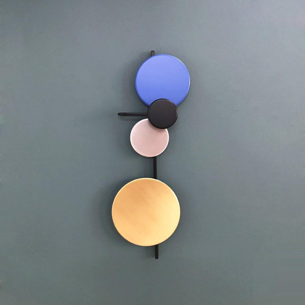 Lustra Wall Lamp Magnetic Discs Artistic