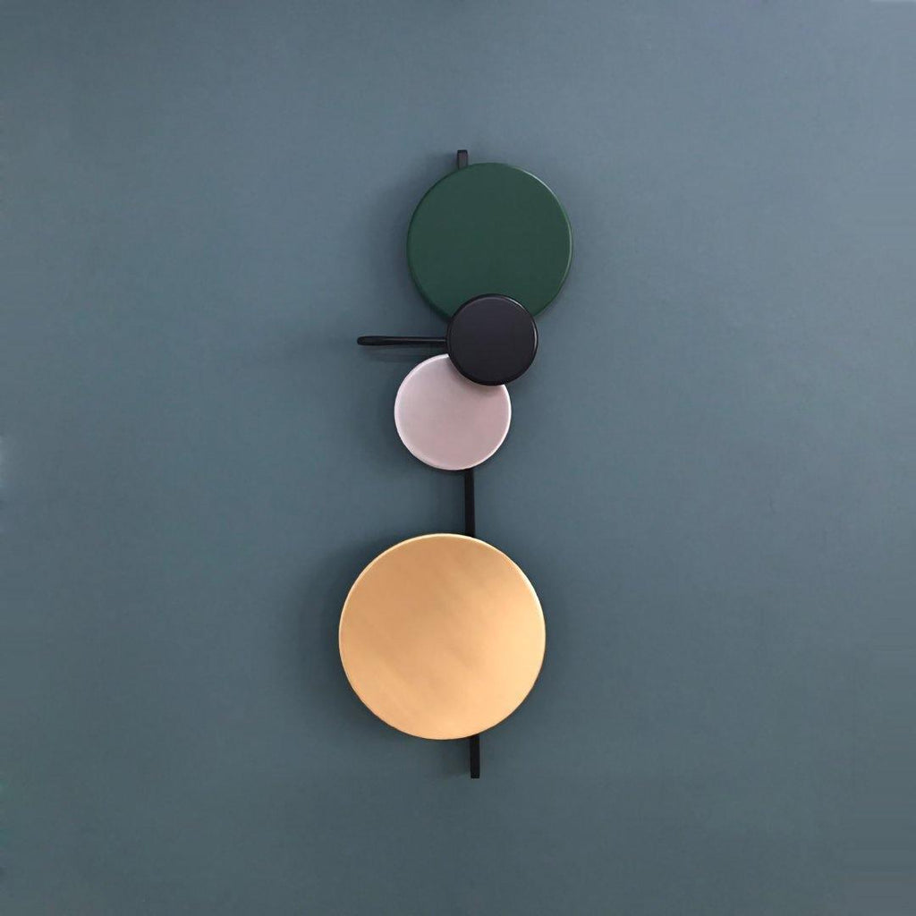 Lustra Wall Lamp Magnetic Discs Artistic