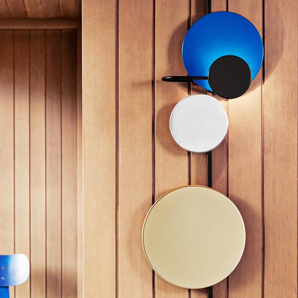 Arisha Modern Circular Wall Lamp, Living Room